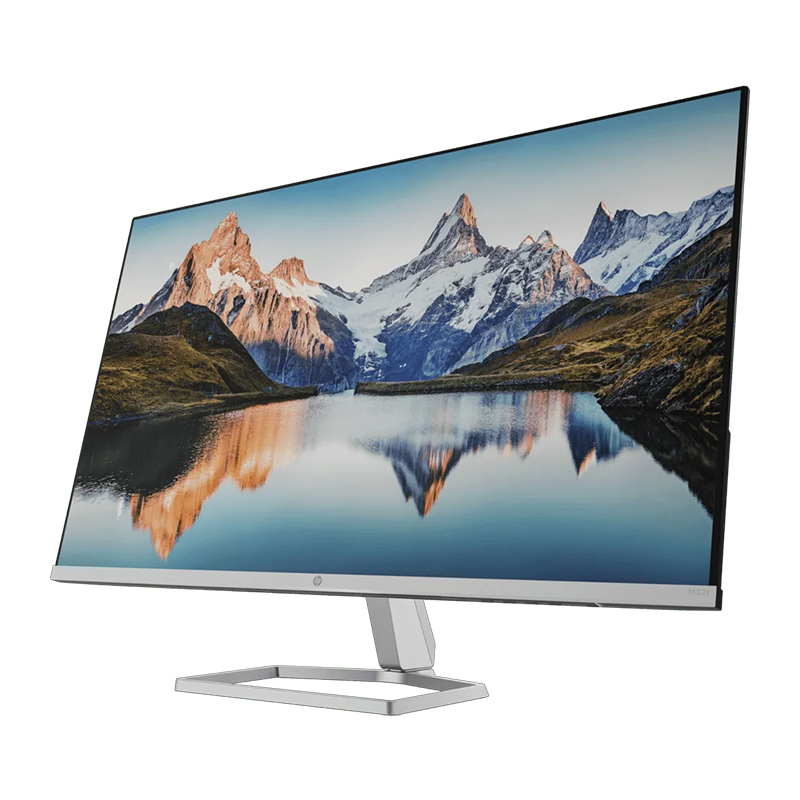 HP M32f FHD Monitor (2H5N0AA) - 31.5&quot; FHD (1920 x 1080 @ 75 Hz), Flat VA, 1 VGA; 2 HDMI 1.4 (with HDCP support), Tilt Stand, On-screen controls; AMD FreeSync™; Low blue light mode; Anti-glare