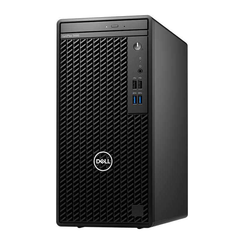 Dell Optiplex 3000 MT Desktop | Intel® Core™ i3-12100 (4 Cores/12MB/8T/3.3GHz to 4.3GHz/60W), 4GB DDR4 RAM, 256GB PCIe NVMe SSD, Intel® UHD Graphics 630, 1 X Display Port, 1 x HDMI Port, Dell Wired USB Keyboard &amp; Mouse, DOS