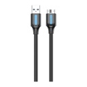 Vention® Flat USB3.0 A Male to Micro B Male Cable 0.5M Black (COPBD)