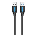 Vention® USB 3.0 A Male to A Male Cable 1M Black PVC Type (CONBF)