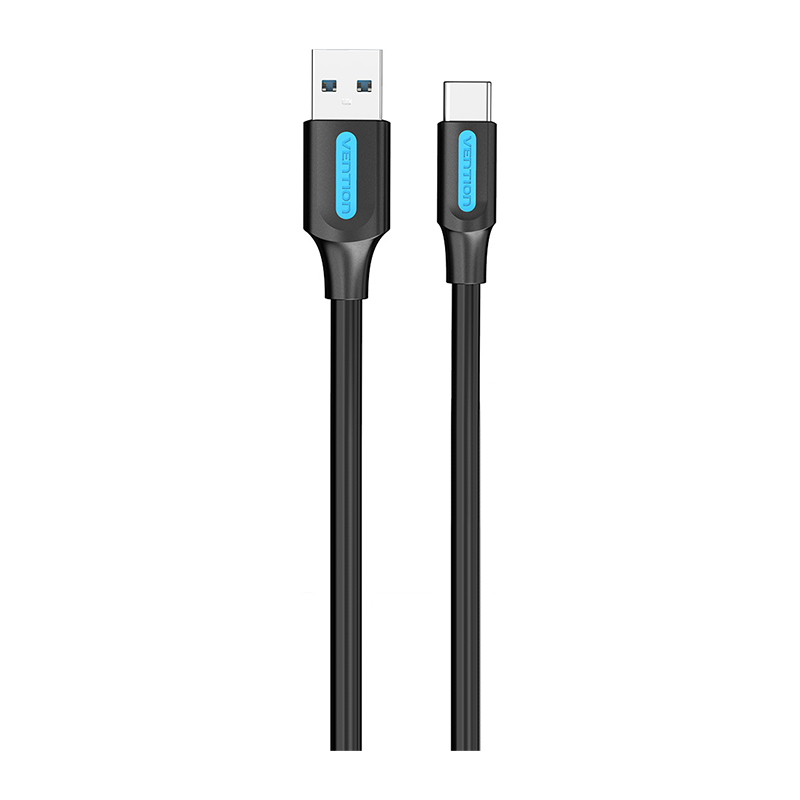 Vention® USB 3.0 A Male to C Male Cable 1M Black PVC Type (COZBF)