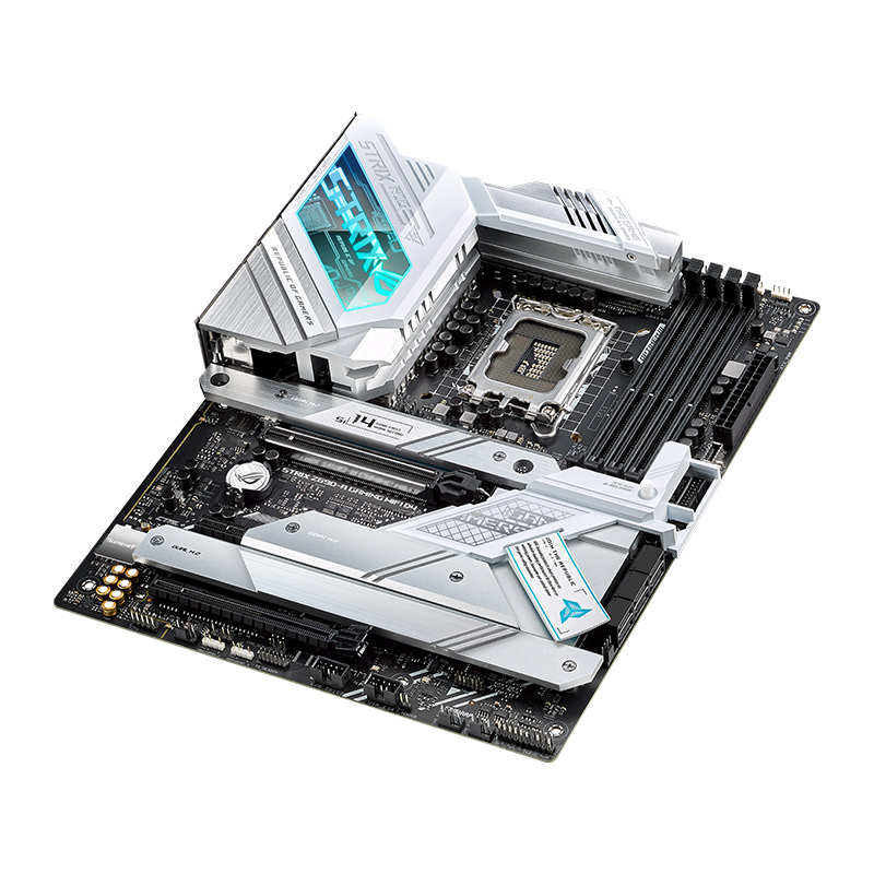 ASUS ROG Strix Z690-A Gaming WiFi D4 LGA1700 (Intel® 12th Gen) ATX Gaming Motherboard (PCIe 5.0,DDR4,16+1 Power Stages,WiFi 6,2.5 Gb LAN,BT v5.2,Thunderbolt 4,4xM.2 and Front USB 3.2 Gen 2x2 Type-C)