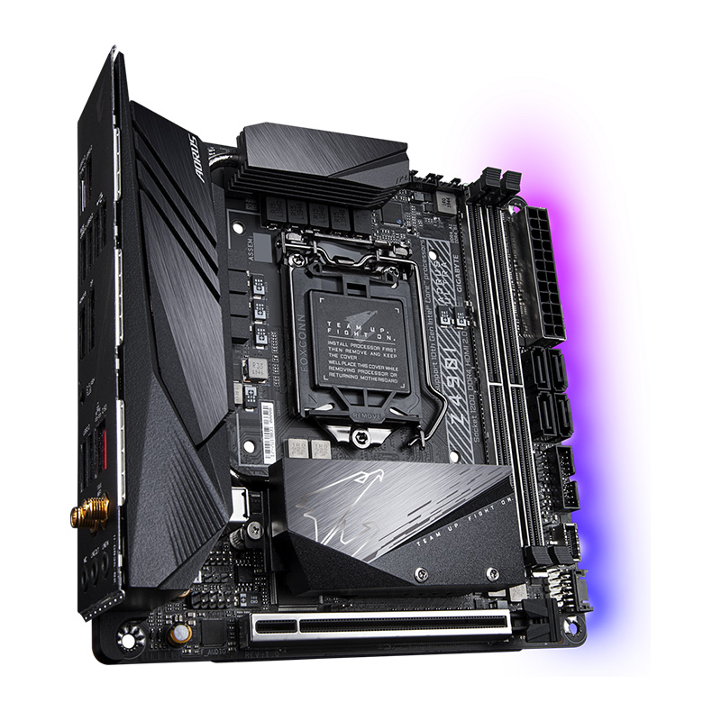 GIGABYTE GA-Z490I AORUS ULTRA MOTHERBOARD (SOCKET 1200)