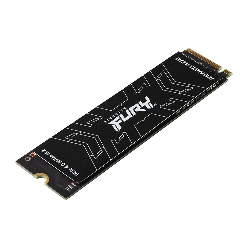 Kingston Fury Renegade 500GB PCIe Gen 4.0 NVMe M.2 Internal Gaming SSD SFYRS/500G