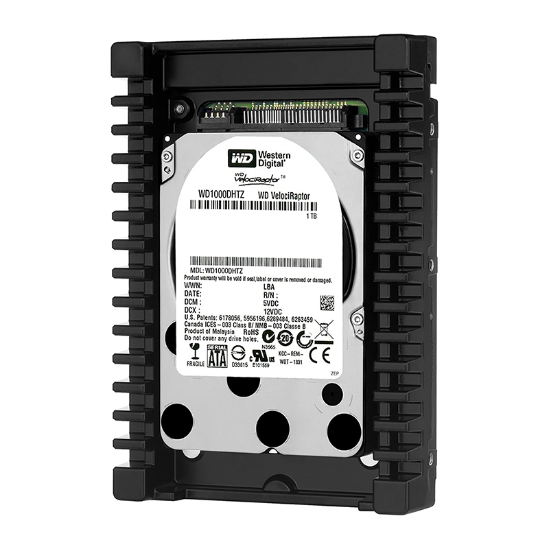 Western Digital (VELOCIRAPTOR) 1TB SATA – Form Factor : 3.5&quot;,  Model