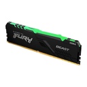 Kingston Fury Beast RGB 16GB (2x8GB) 3200MHz DDR4 CL16 Desktop RAM - KF432C16BBAK2/16