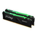 Kingston Fury Beast RGB 16GB DDR4 3600MHz CL17 DIMM KF436C17BBAK2/16 RAM