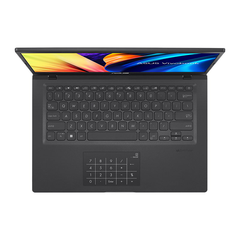 Asus Vivobook 14 A1400E-AEK1477WS Laptop | Intel® Core™ i3-1115G4 Processor, 4GB DDR4 3200MHz RAM, 512GB M.2 NVMe™ PCIe® SSD, 14&quot; FHD (1920 x 1080) 16:9, Anti-glare, 45% NTSC, Intel® UHD Graphics, Windows 11 Home SL, Indie Black