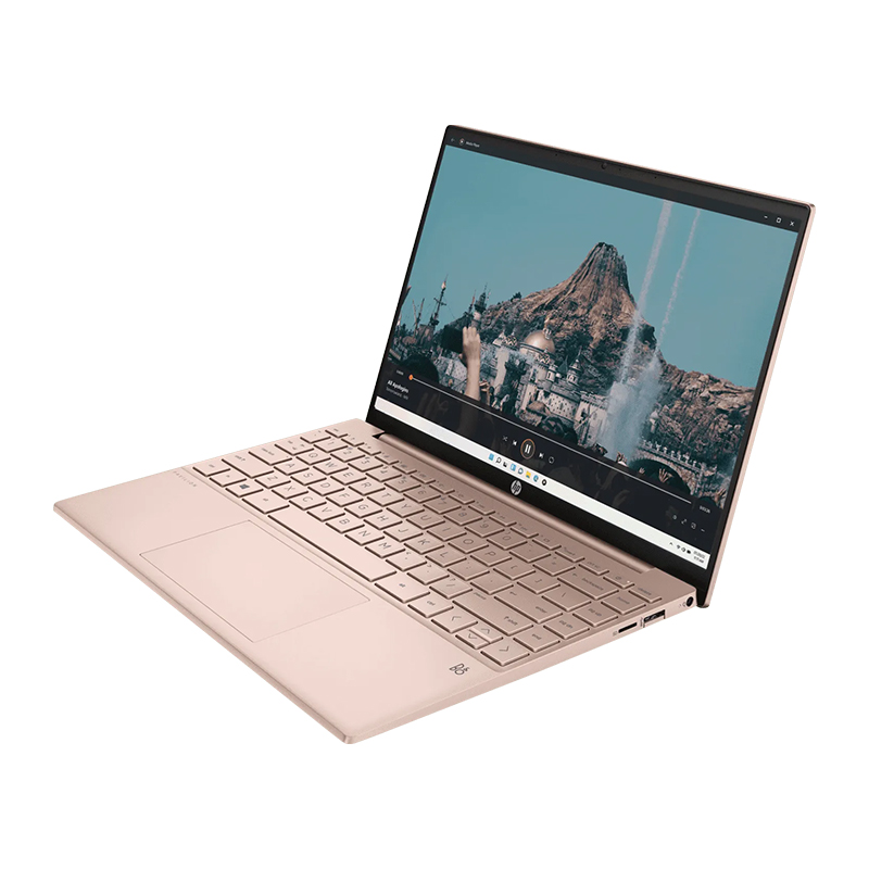 HP Pavilion Aero Laptop 13-be2025AU (7Q9D3PA) | AMD Ryzen™ 5 7535U Processor, 16GB LPDDR5-6400MHz RAM, 512 GB PCIe® NVMe™ M.2 SSD, 13.3&quot; Diagonal, WUXGA (1920x1200) IPS, AMD Radeon™ Graphics, Windows 11 Home, Pale Rose Gold