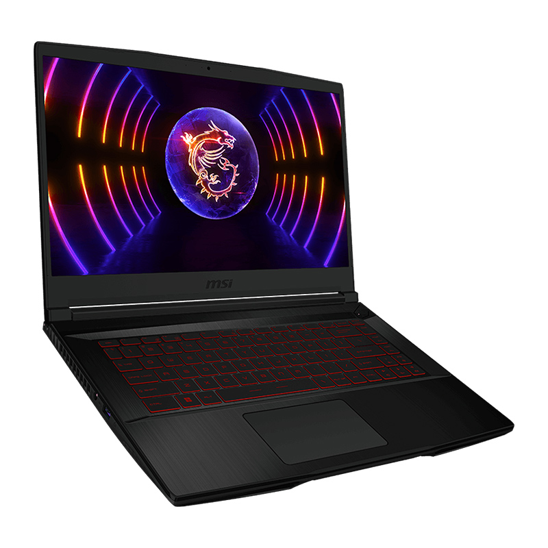 MSI Thin GF63 12UCX-422MY Gaming Laptop (Intel Core i5-12450H Processor, 8GB DDR4 RAM, 512GB SSD, RTX2050 4GB GDDR6, 15.6&quot; FHD, W11 Home, Black)