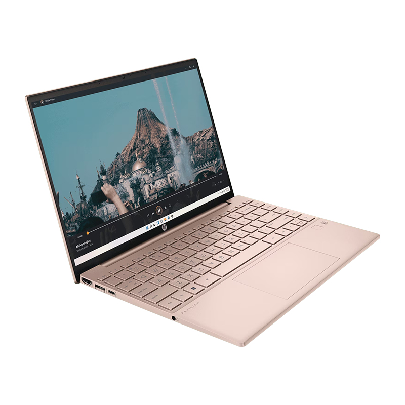 HP 13-be2029AU Laptop (R5-7535U,8GB,512GB,13.3&quot;,W11,Rose Gold,H&amp;S)