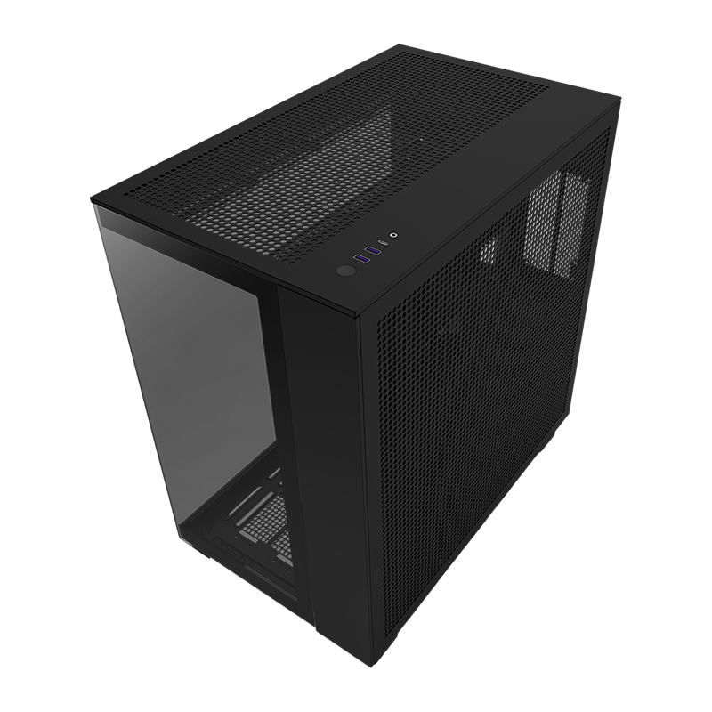 NZXT H9 Flow Mid-tower ATX Case - Black