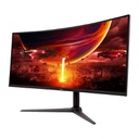 Acer Nitro XZ342CU V3bmiiphx 34&quot; LCD Gaming Monitor | 4K UHD (3440x1440), 165 Hz, 1ms(VRB), VA (178°x178°) AMD FreeSync™ Premium certified, 400 nits, 2Wx2 Speaker,  DP x1, HDMI x1, Black