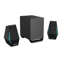 Edifier HECATE G1500 MAX 2.1 Computer Speakers System with Subwoofer - 60W, Line Out, RGB Light, Bluetooth 5.3, USB, Type-C, 3.5mm AUX Input, Black