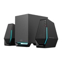 Edifier HECATE G1500 MAX 2.1 Computer Speakers System with Subwoofer - 60W, Line Out, RGB Light, Bluetooth 5.3, USB, Type-C, 3.5mm AUX Input, Black