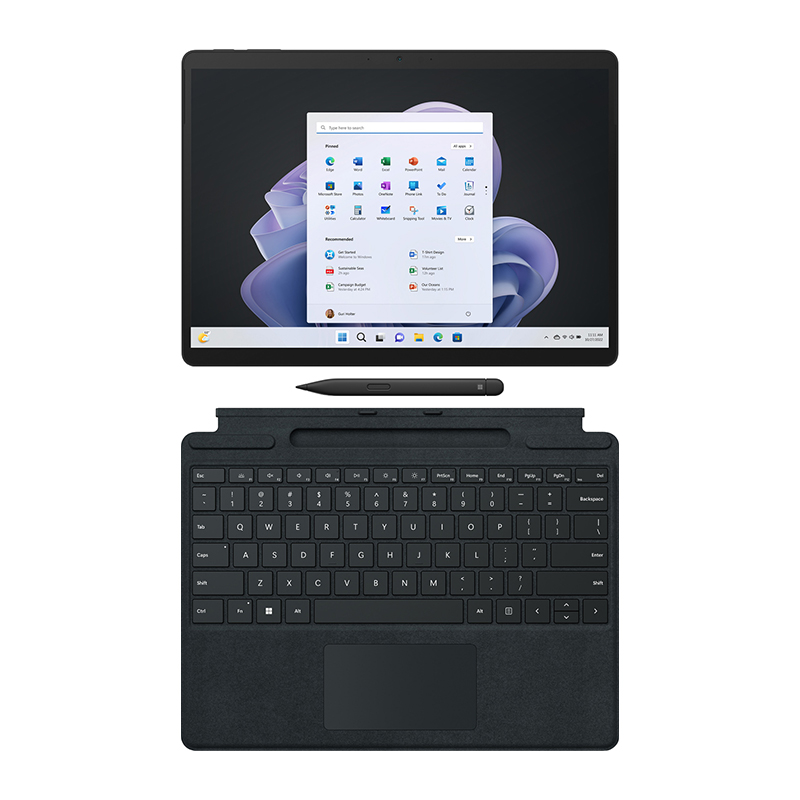 Microsoft Surface Pro 9 QIY-00023 | Intel® Core®  i7-1255U Processor, 16GB LPDDR5 RAM, 512GB SSD, 13” PixelSense™ Flow Display 2880x1920 (267 PPI), Windows 11 Home, Graphite