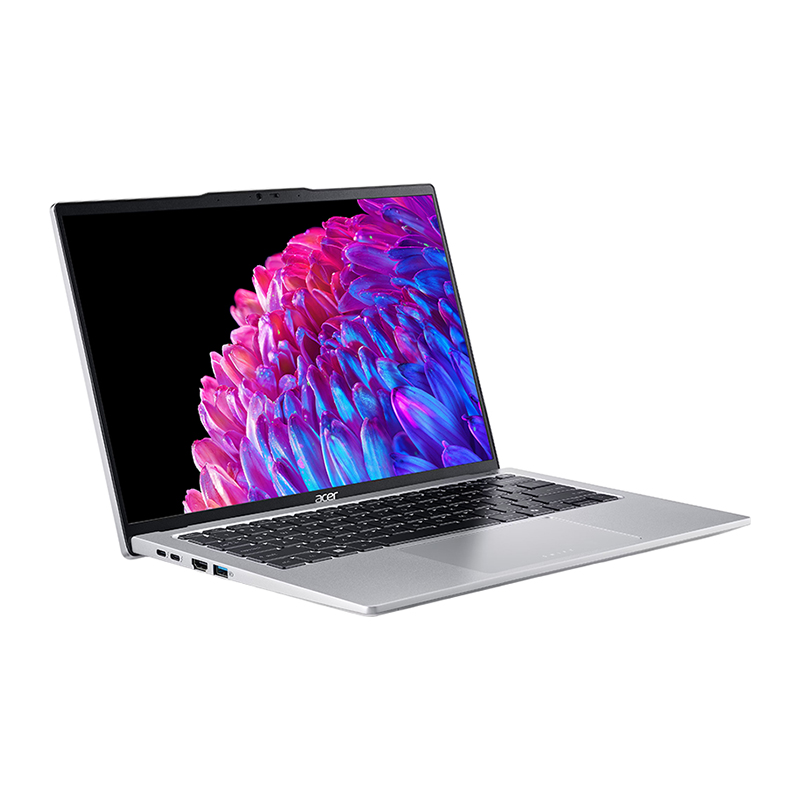 Acer Swift GO 14 SFG14-73-7331 AI PC Laptop | Intel® Core™ Ultra 7 155H Processor, 16GB LPDDR5X RAM, 1TB PCIe NVMe SSD, 14&quot; CineCrystal™ OLED WQXGA+ (2880 x 1800) 90Hz, Intel® Arc™ Graphics, Windows 11 Home, Pure Silver