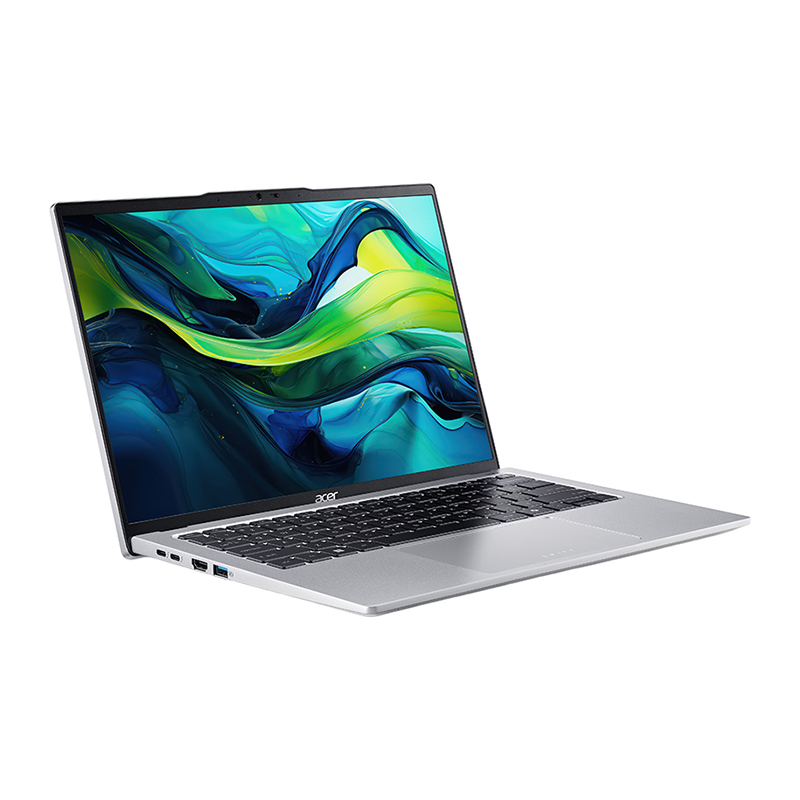 Acer Swift GO 14 SFG14-73T-78HT AI PC Laptop | Intel® Core™ Ultra 7 155H Processor, 16GB LPDDR5X RAM, 1TB PCIe NVMe SSD, 14&quot; WUXGA (1920 x 1200) 60Hz IPS Touch Display, Intel® Arc™ Graphics, Windows 11 Home, Pure Silver