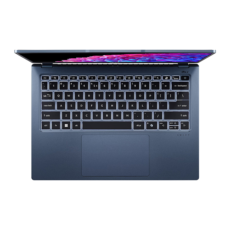 Acer Swift GO 14 SFG14-73-726N AI PC Laptop | Intel® Core™ Ultra 7 155H Processor, 16GB LPDDR5X RAM, 1TB PCIe NVMe SSD, 14&quot; CineCrystal™ OLED WQXGA+ (2880 x 1800) 90Hz, Intel® Arc™ Graphics, Windows 11 Home, Frost Blue