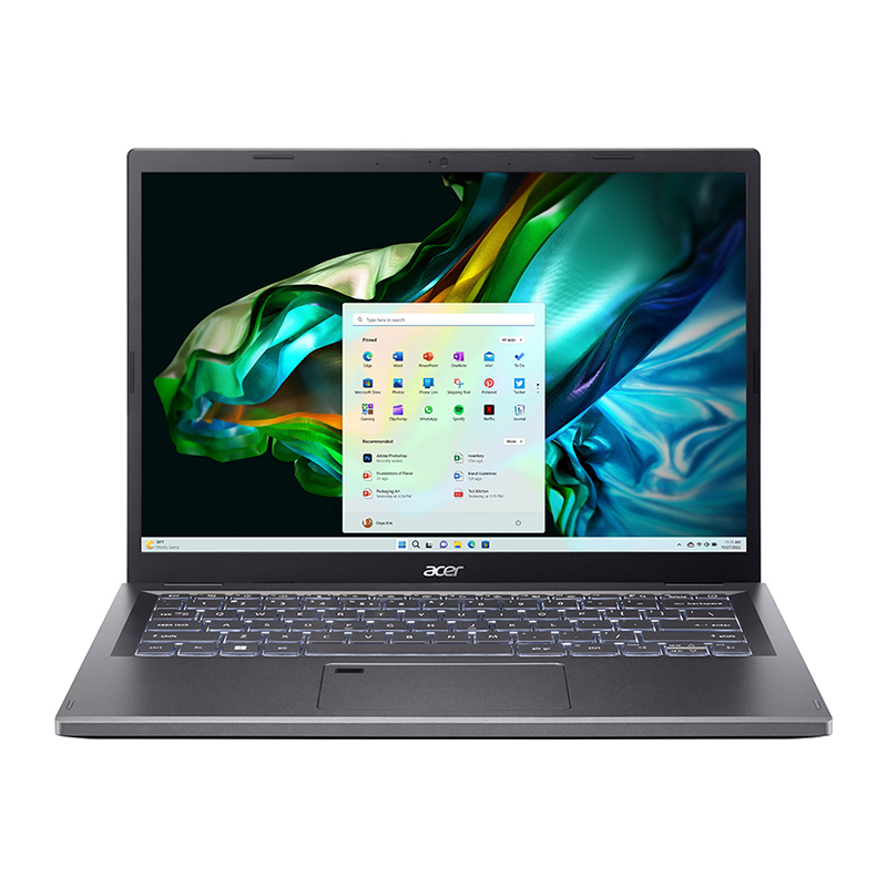 Acer Aspire 5 A514-56M-70EB Laptop | Intel® Core™ i7-1355U Processor, 16GB LPDDR5 RAM, 512GB PCIe NVMe SSD, 14&quot; WUXGA (1920 x 1200) IPS, 60Hz, Intel® Iris® Xe Graphics, Windows 11 Home, Steel Grey