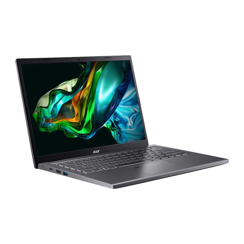 Acer Aspire 5 A514-56M-70EB Laptop | Intel® Core™ i7-1355U Processor, 16GB LPDDR5 RAM, 512GB PCIe NVMe SSD, 14&quot; WUXGA (1920 x 1200) IPS, 60Hz, Intel® Iris® Xe Graphics, Windows 11 Home, Steel Grey