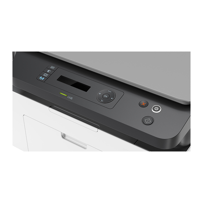 HP Laser 135w Multifunction Printer (4ZB83A) | Functions: Print, Scan, Copy; Print Speed: 21 ppm (black); Connectivity: USB, Wi-Fi; Replacement toner: HP 107 Toner