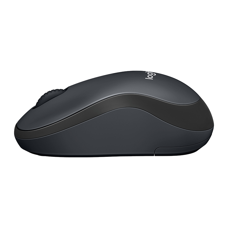 Logitech M221 Wireless Mouse with Silent Clicks - Charcoal (910-004882)