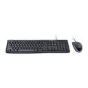 Logitech MK200 Multimedia Wired Keyboard Mouse Combo (920-002693)