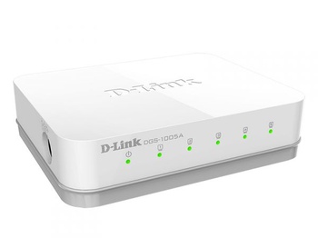 [SWI322] D-Link 5-Port Gigabit Easy Desktop Switch (DGS-1005A)