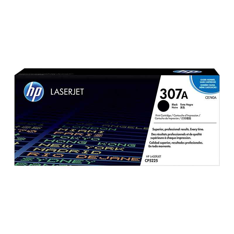 HP 307A CE740A Black Original LaserJet Toner