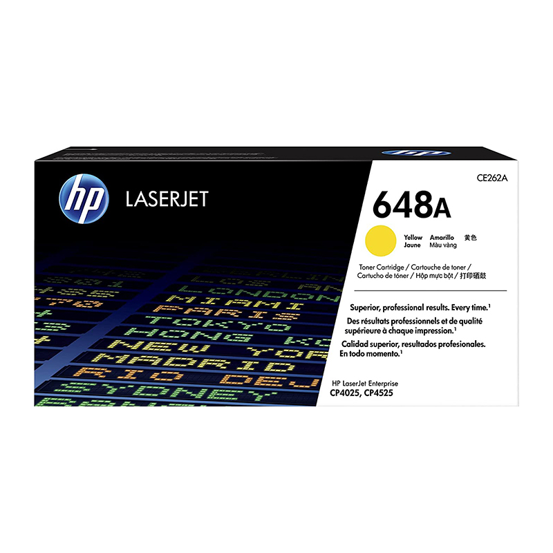 HP 648A CE262A Yellow Original LaserJet Toner Cartridge