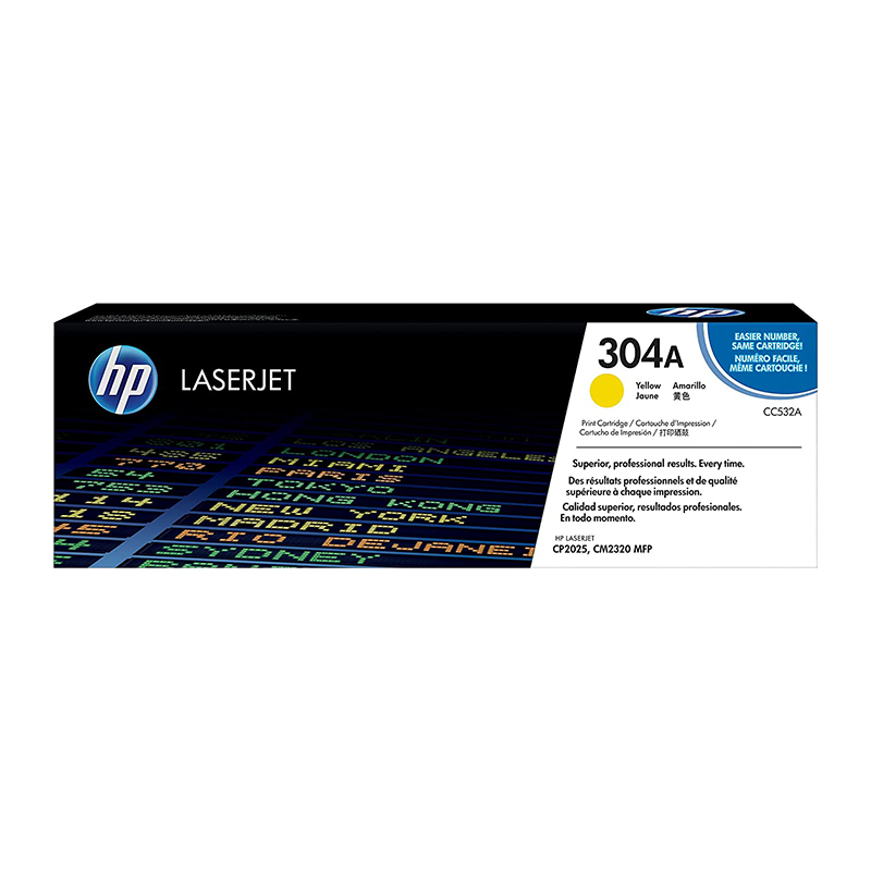 HP 304A CC532A YELLOW TONER