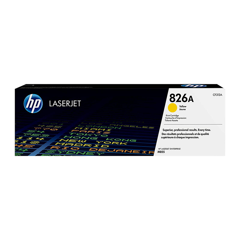 HP 826A CF312A Yellow Original LaserJet Toner Cartridge