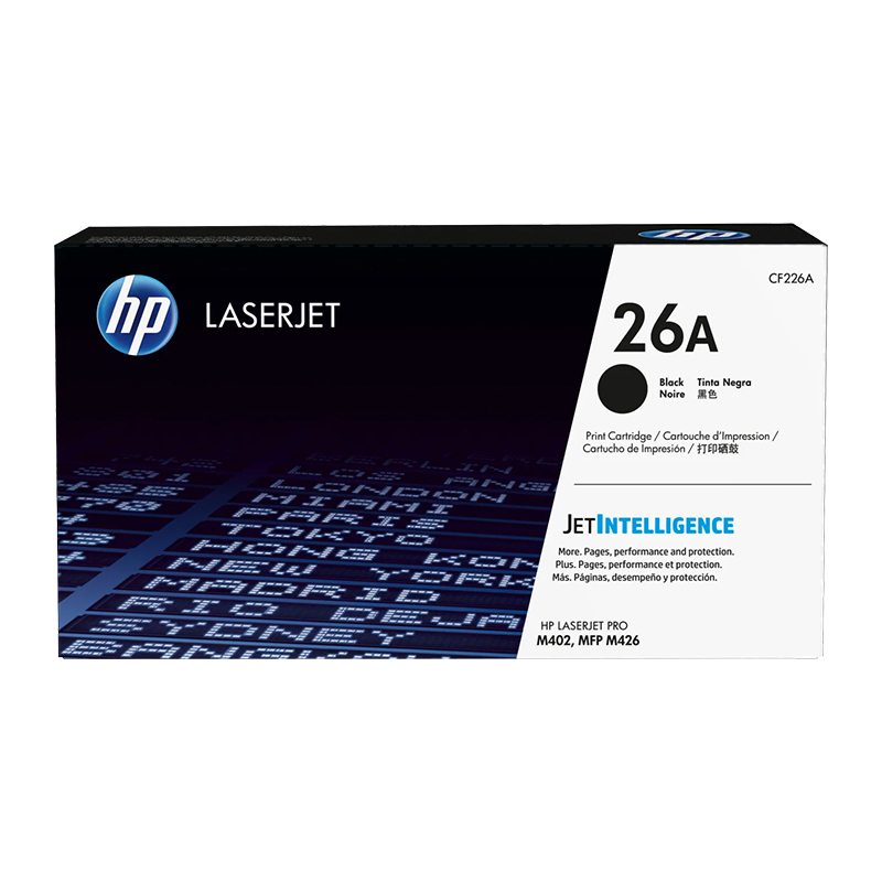 HP 26A CF226A Black Original LaserJet Toner Cartridge