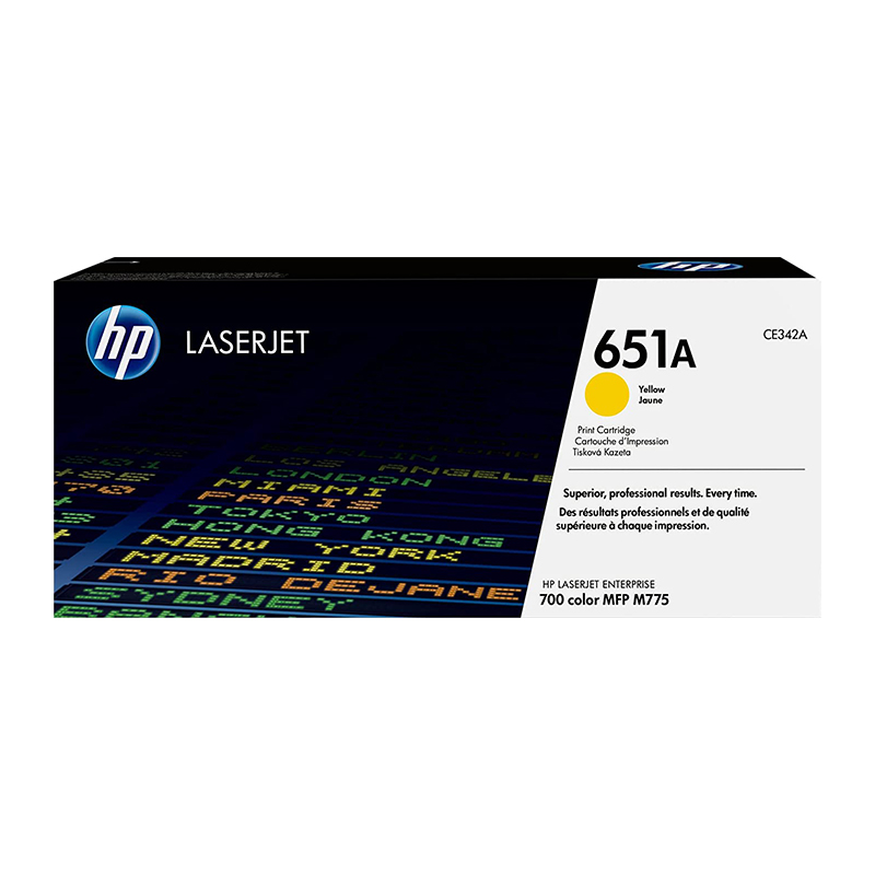 HP 651A CE342A YELLOW TONER