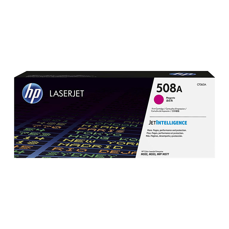 HP 508A CF363A Magenta Original LaserJet Toner Cartridge