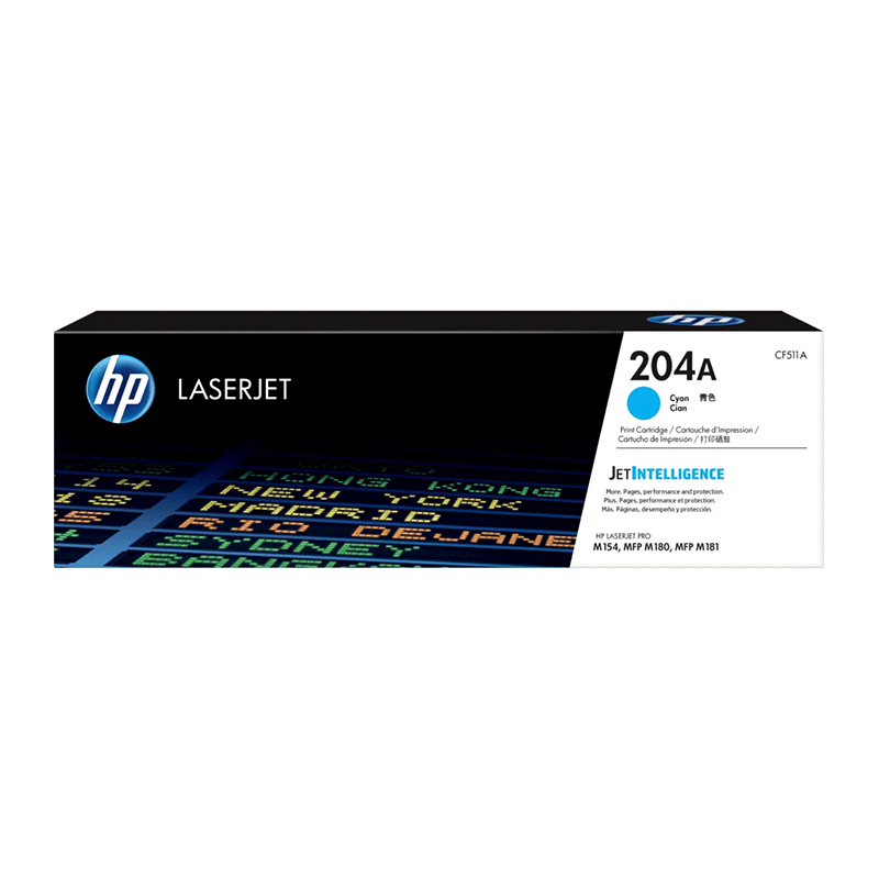 HP 204A CF511A Cyan Original LaserJet Toner