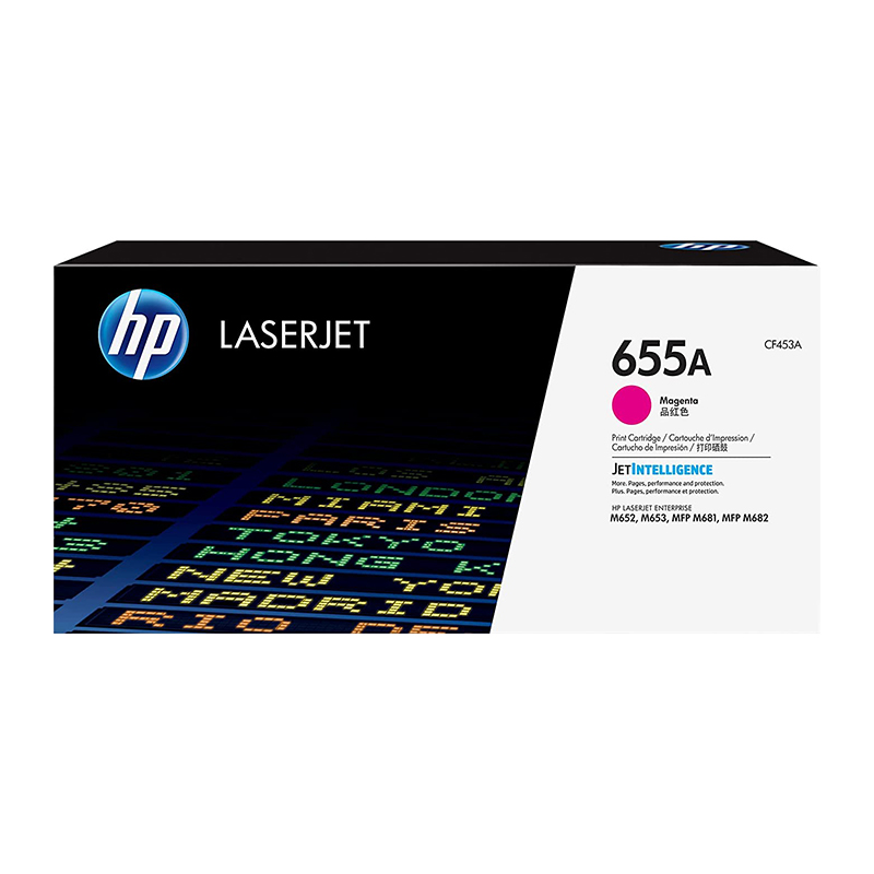 HP 655A CF453A Magenta Original LaserJet Toner Cartridge