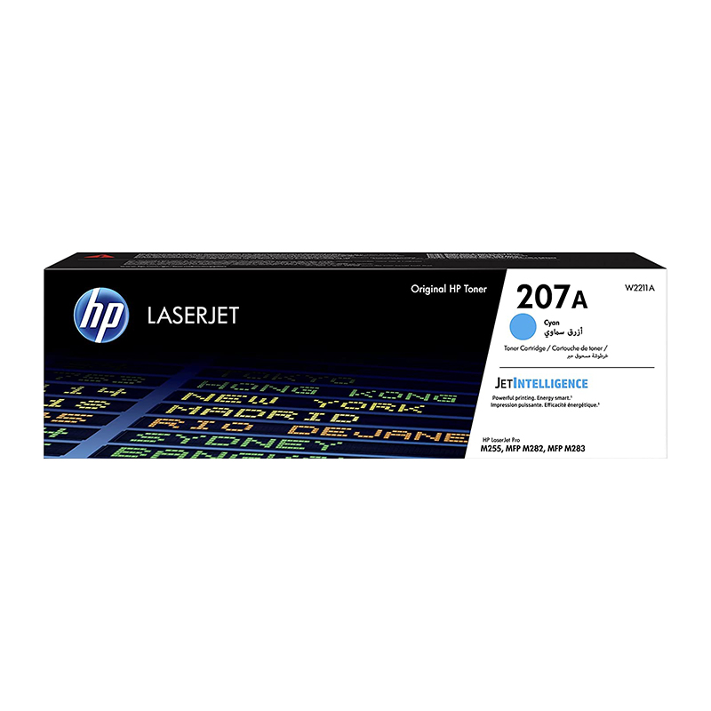 HP 207A W2211A Cyan Original LaserJet Toner