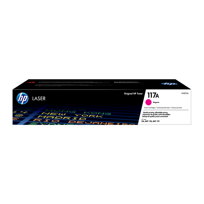 HP 117A W2073A Magenta Laser Toner Cartridge