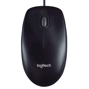 [MOU1106] Logitech M90 Wired USB Mouse Black (910-001795)