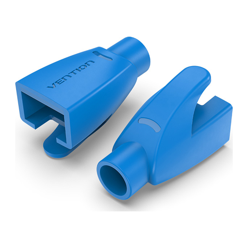 Vention® RJ45 Strain Relief Boots Blue PVC Type (IODL0-50)