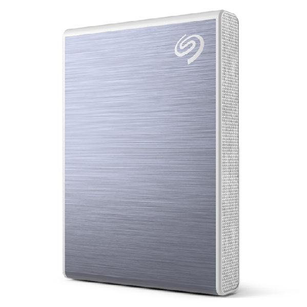 Seagate One Touch 1TB External Hard Drive with Password - Blue