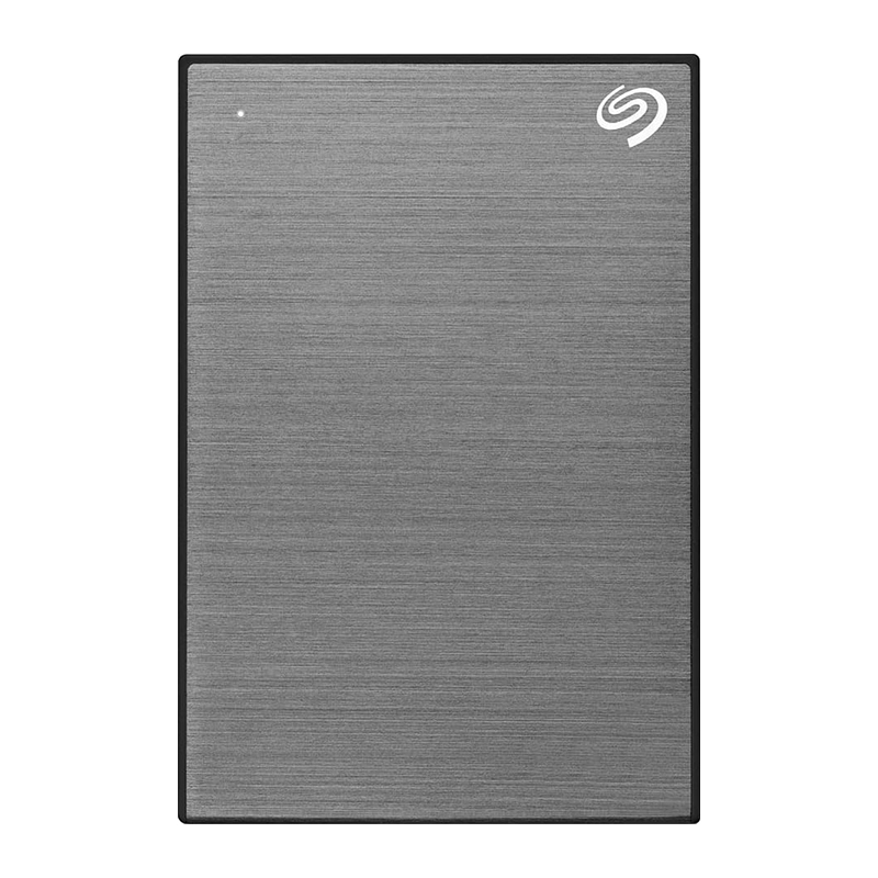 Seagate One Touch 1TB External Hard Drive with Password - Grey