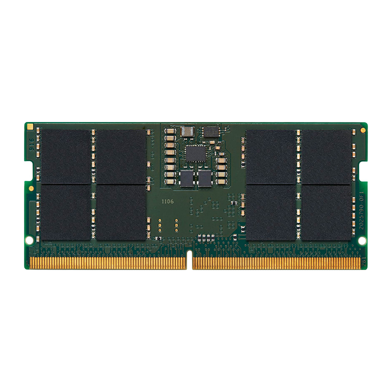 Kingston 16GB DDR5 4800MT/s Non-ECC CL40 SODIMM 1Rx8 Notebook RAM (KVR48S40BS8/16)