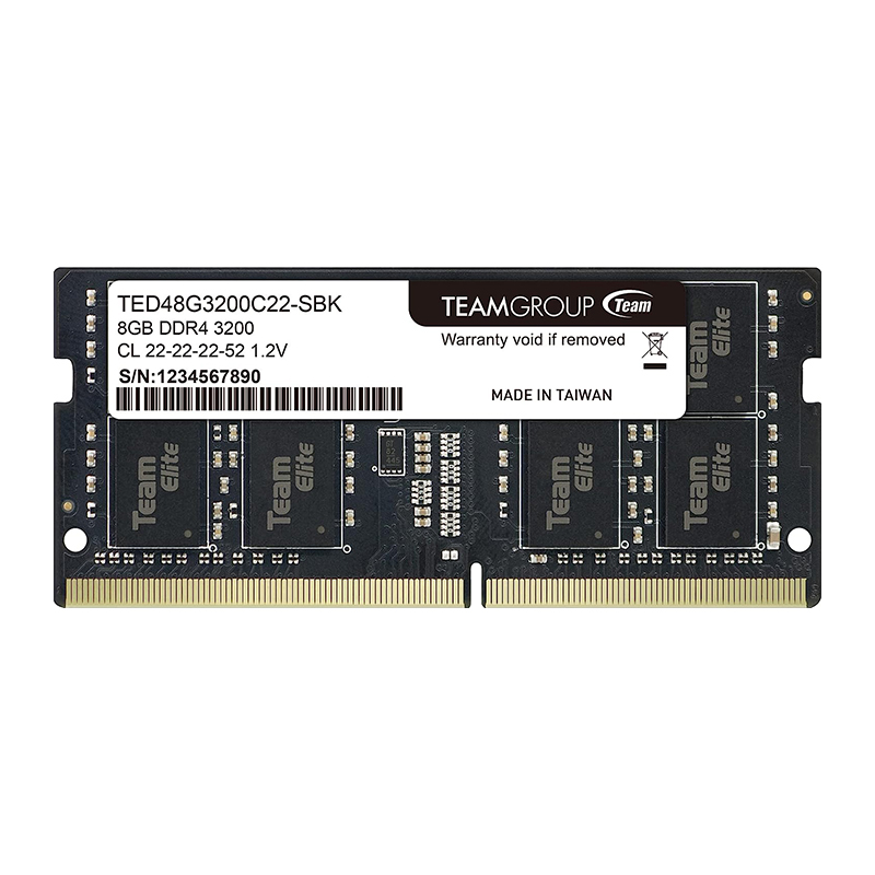 TEAMGROUP Elite 8GB DDR4 3200MHz Laptop RAM