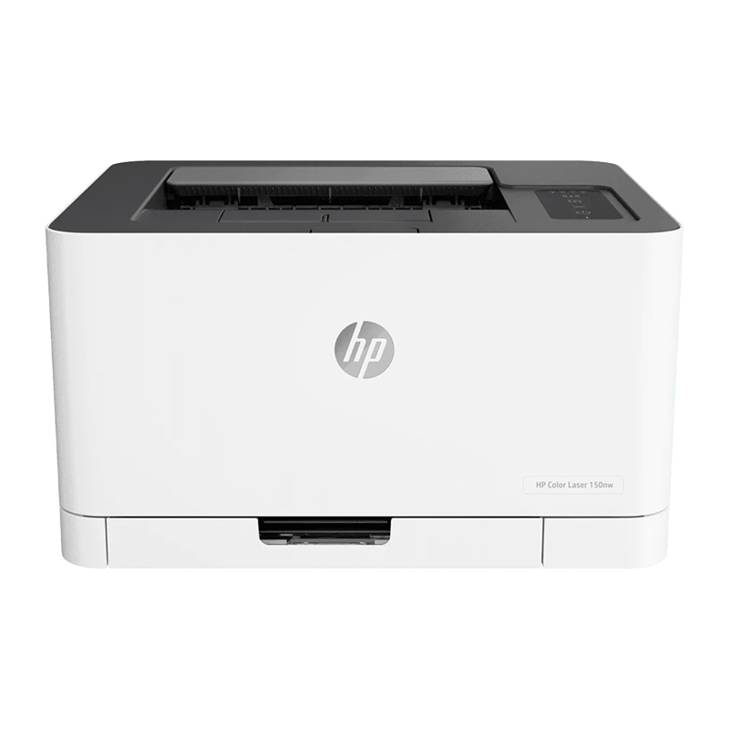 HP Color LaserJet 150nw Printer - Functions / Print, Wireless, Printing colors/ 4-Colours, Print Speed / Black: Up to 18 ppm &amp; Colour: Up to 4 ppm, Colour Print Quality / 600 x 600 dpi, Duplex / Manual, Media Sizes / A4; A5; A6; B5; Duty Cycle / Up to 20,000 pages, Connectivity / Hi-Speed USB 2.0 Device; Gigabit Ethernet 10/100/1000T network, Wireless, HP 117A CYMK