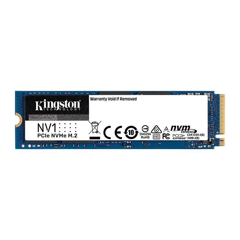 Kingston NV1 NVMe™ PCIe Gen 3.0x4 M.2 2280 SSD 250GB - SNVS/250G