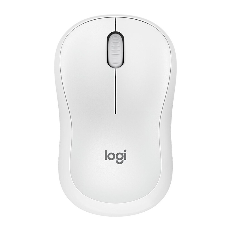 Logitech M221 Wireless Mouse with Silent Clicks - Off White (910-006130)