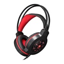 AVF Gaming Freak GH7-GEO PC Gaming Headset - Black/Red